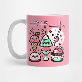 Japanese Kawaii Desserts Ice Cream & Sweets Mug